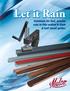 SL Let it Rain. Solutions for fast, precise cuts in thin walled K-Style & half round gutter.