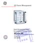 GE Power Management. Digital Microprocessor-based Non-directional Overcurrent Relays MIC series 1000 Instructions GEK 98840C