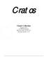 Cratos. Classic Collection Program family on CRATOS hardware Software version: CN-INT v2.0 Document version: v1.2t. Cratos