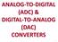 ANALOG-TO-DIGITAL (ADC) & DIGITAL-TO-ANALOG (DAC) CONVERTERS
