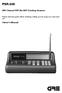 PSR Channel VHF/Air/UHF Desktop Scanner. Owner s Manual. Please read this guide before installing, setting up and using your new product.