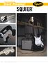 96 Fender Frontline In-Store Squier