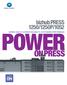 1250/1250P/1052 POWER. superb quality, superior reliability, outstanding performance. ON PRESS