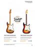 1954 Fender Stratocaster 1962 Fender Stratocaster