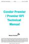 Condor Premier Technical Manual TSP126 Issue: 1.0 Jun 2005