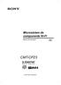Microsistem de componente Hi-Fi. Manual de instrucţiuni CMT-CPZ Sony Corporation