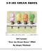 3-D ICE CREAM CONES. Art Lesson: Four Ice Cream Cones By Wayne Thiebaud