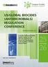 US/GLOBAL BIOCIDES (ANTIMICROBIALS) REGULATION CONFERENCE