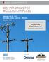 BEST PRACTICES FOR WOOD UTILITY POLES