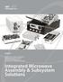 Integrated Microwave Assembly & Subsystem Solutions