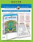 DOVER PUBLICATIONS. Coloring books for the sophisticated colorist! FIND YOUR TRUE COLORS. BACKLIST CATALOG