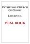 CATHEDRAL CHURCH OF CHRIST LIVERPOOL PEAL BOOK