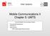 Mobile Communications II Chapter 5: UMTS