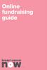 Online fundraising guide