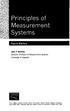 Principles of Measurement Systems