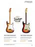 1954 Fender Stratocaster 1962 Fender Stratocaster
