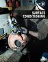 SURFACE CONDITIONING CUTTING ABRASIVES