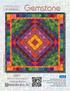 Gemstone. Quilt 2. A Free Project Sheet NOT FOR RESALE. Skill Level: Advanced Beginner A Free Project Sheet From. Quilt Design by Heidi Pridemore