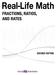 FRACTIONS, RATIOS, AND RATES SECOND EDITION