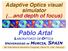 Pablo Artal. Adaptive Optics visual simulator ( and depth of focus) LABORATORIO DE OPTICA UNIVERSIDAD DE MURCIA, SPAIN