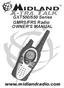 X-TRA TALK. GXT500/550 Series GMRS/FRS Radio OWNER'S MANUAL.