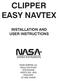 CLIPPER EASY NAVTEX INSTALLATION AND USER INSTRUCTIONS MARINE INSTRUMENTS
