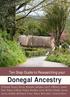 Ten Step Guide to Researching your. Donegal Ancestry