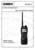 MHS235 FLOATING VHF MARINE RADIO RADIO VHF MARITIME FLOTTANTE OWNER S MANUAL GUIDE D UTILISATION