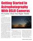 Getting Started In Astrophotography With DSLR Cameras