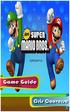 Super Mario Bros. Game Guide. 3rd edition Text by Cris Converse. Published by