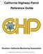 California Highway Patrol Reference Guide Southern California Monitoring Association