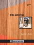 Woodworking Tools. Drills and Drivers. Teacher s Guide