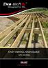 EASY INSTALLATION GUIDE WPC DECKING.