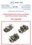 TPV 1200 BTB. Variable Displacement Closed Loop System Axial Piston Compact Tandem Pump THE PRODUCTION LINE OF HANSA-TMP HT 16 / M / 160 / 0516 / E