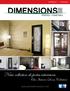Notre collection de portes intérieures. Our Interior Doors Collection.