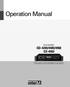 Operation Manual QD-4240/4480/4960 QX Quad Amplifier