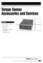 Torque Sensor Accessories and Services