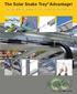 The Solar Snake Tray Advantage! Cable Management for Solar Installations