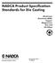 NADCA Product Specification Standards for Die Casting