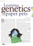 genetics paper pets By the end of the eighth grade, students are Learning with Introduction to inheritance by Valerie Raunig Finnerty