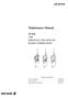 Maintenance Manual M-RK VHF PERSONAL TWO-WAY FM RADIO COMBINATION. ericssonz LBI-38734A