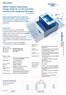 Data sheet AWD3 3-phase, bidirectional energy meter for current converter metering with integrated S0-output Controls Division