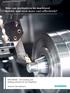 How can workpieces be machined quickly and even more cost-effectively?
