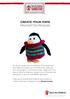 CREATE YOUR OWN MINI KNITTED PENGUIN