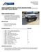 FRONT BUMPER INSTALLATION INSTRUCTIONS Toyota 4Runner