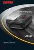 Portable All-Band Radar and Laser Detector RD950. Owner s Manual