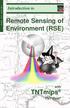 Remote Sensing of Environment (RSE)