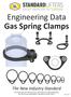 Engineering Data Gas Spring Clamps