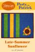 Late-Summer Sunflower