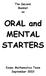 The Second Booklet on. ORAL and MENTAL STARTERS